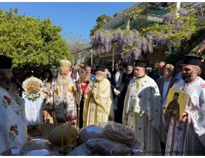 Με λαμπρότητα εορτάσθηκε η μνήμη του Οσίου Χατζη-Ανανία στην Ιερά Μονή Παναγίας Εξακουστής Μαλλών Ιεράπετρας