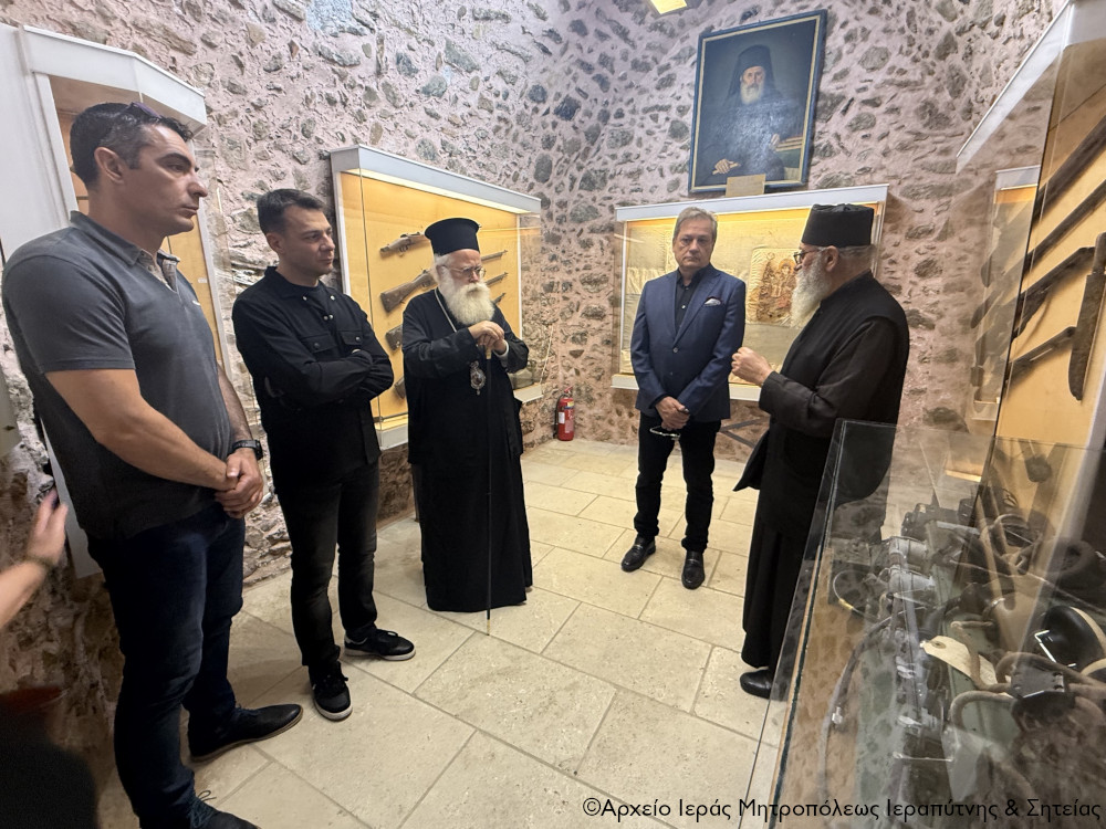 Ο Αρχηγός ΓΕΑ Αντιπτέραρχος Δημοσθένης Γρηγοριάδης επισκέπτηκε την Ιερά Μονή Τοπλού