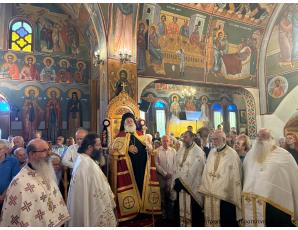 Μέγας πανηγυρικός Αρχιερατικός Εσπερινός στον πανηγυρίζοντα Ιερό Ενοριακό Ναό Παναγίας Ελεούσας Ιεράπετρας