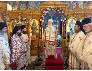 Με λαμπρότητα η πανήγυρη του Ιερού Ναού Παναγίας της Ελεούσας Ιεράπετρας