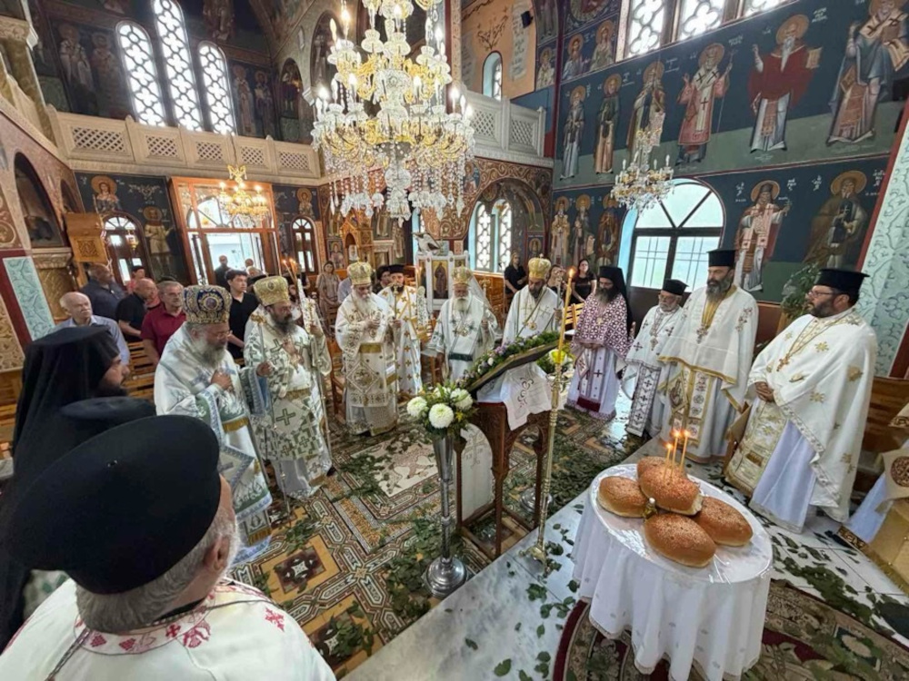 Ο Σεβ. κ. Κύριλλος μετείχε στην πανήγυρη του Ιερού Μητροπολιτικού Ναού Αγίου Παύλου στο Σπήλι