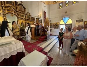 Αρχιερατική Θεία Λειτουργία στον Ιερό Ενοριακό Ναό Τιμίου Σταυρού Ιεράπετρας