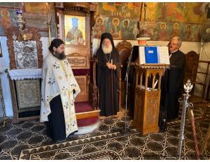 Η τελευταία Μικρή Παράκληση προς την Υπεραγία Θεοτόκου στην Ιερά Μονή Παναγίας Φανερωμένης Ιεράπετρας