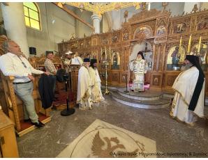 Αρχιερατική Θεία Λειτουργία στον Ιερό Ενοριακό Ναό Αγίου Γεωργίου πόλεως Σητείας