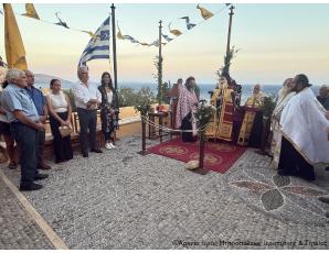 Με λαμπρότητα και ιεροπρέπεια ο Μέγας Αρχιερατικός Εσπερινός της εορτής της Αποτομής της Τιμίας Κεφαλής του Αγίου Ιωάννου του Προδρόμου στην πανηγυρίζουσα Ιερά Μονή Καψά Σητείας