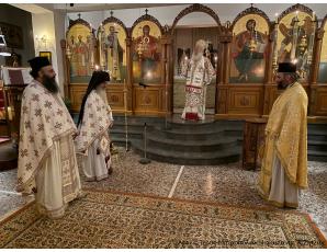 Ο Σεβ. κ. Κύριλλος προεξήρχε στην καθιερωμένη Αγρυπνία για την εορτή της Παναγία της Γοργοεπηκόου στον Ιερό Ναό του Οσίου Νίκωνος Ιεράπετρας
