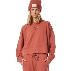 BODY ACTION Women's Oversized Fleece Sweatshirt Γυναικείο Φούτερ - 96610
