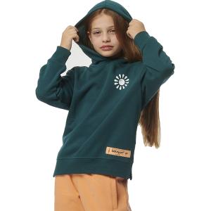 BODY ACTION Girls Sportswear Hoodie Παιδικό Φούτερ με κουκούλα - 96171