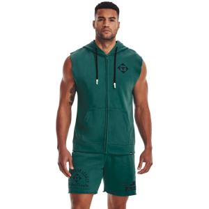 UNDER ARMOUR Project Rock Heavyweight Terry Sleeveless Full Zip Ανδρική Αμάνικη Ζακέτα - 70445