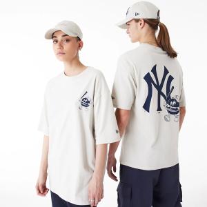NEW ERA New York Yankees MLB Food Graphic Stone Oversized  Unisex T-Shirt - 101216