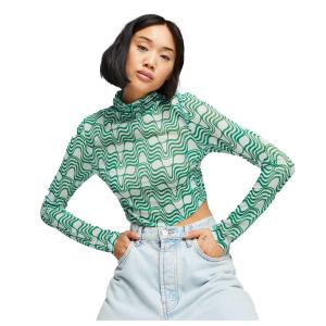 PUMA Winter Rink Longsleeve Crop Tee Γυναικεία Μπλούζα crop με μακρύ μανίκι - 84636