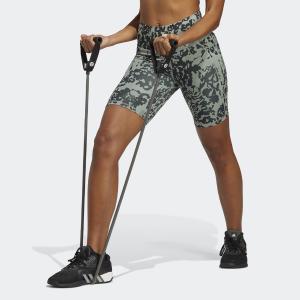 ADIDAS Optime Stash Pocket Training Floral Print Short Legging Γυναικείο Σορτς Κολάν - 77532