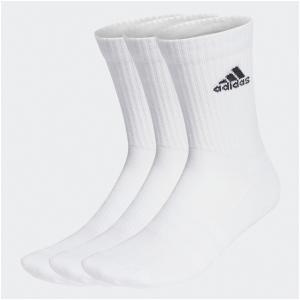 ADIDAS Cushioned Crew Socks 3 pairs Unisex Κάλτσες (Ενήλικες, Παιδιά) 3 ζεύγη - 91428