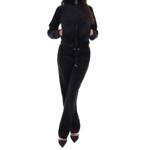 JUICY COUTURE Tina Velour Track Pant With Diamante Branding Γυναικείο Βελούδινο Παντελόνι Φόρμας - 95284