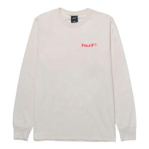 HUF Seductive Longsleeve Αντρικό Μακρυμάνικο T-shirt Κρέμ - 43185