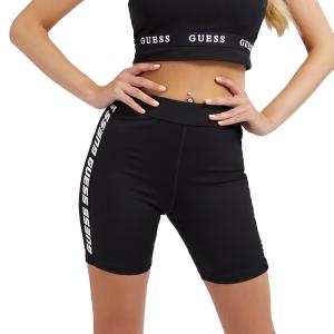 GUESS Angelica Biker Shorts Γυναικείο ποδηλατικό κολάν με λωρίδα logo - 65827