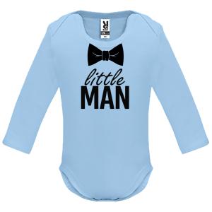 Baby body Long-sleeved  "Little Man" - 3648