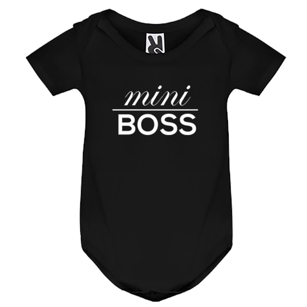 Baby body Short-sleeved "Mini Boss"