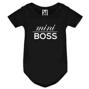 Baby body Short-sleeved "Mini Boss" - 5784