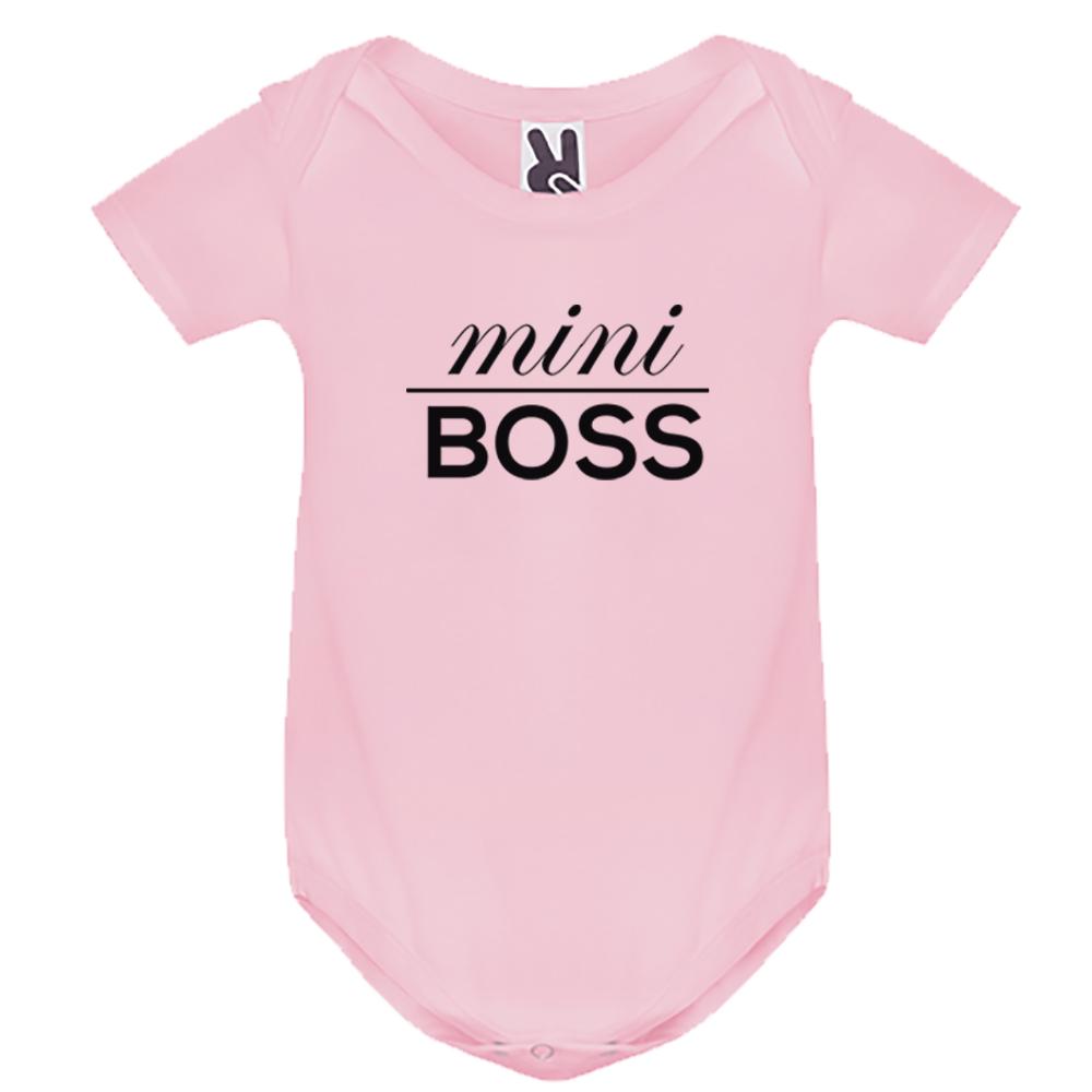 Baby body Short-sleeved "Mini Boss"