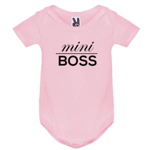 Baby body Short-sleeved "Mini Boss" - 5791