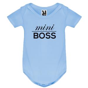 Baby body Short-sleeved "Mini Boss" - 5798