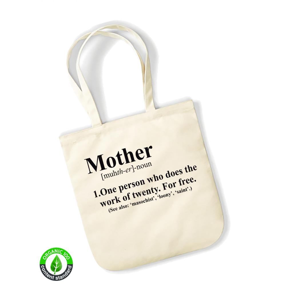 "Mother " Tote Organic EarthAware 