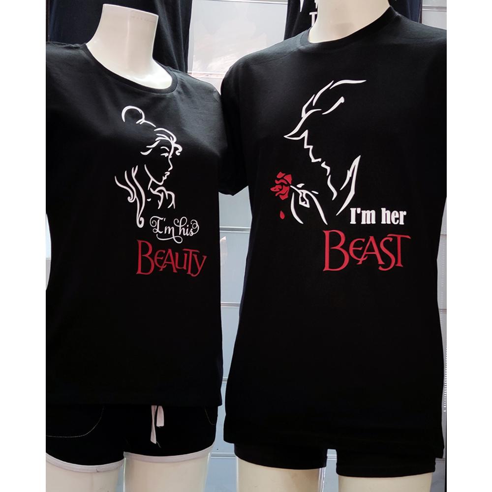 "I'm her Beast" Men's T-shirt  - 1