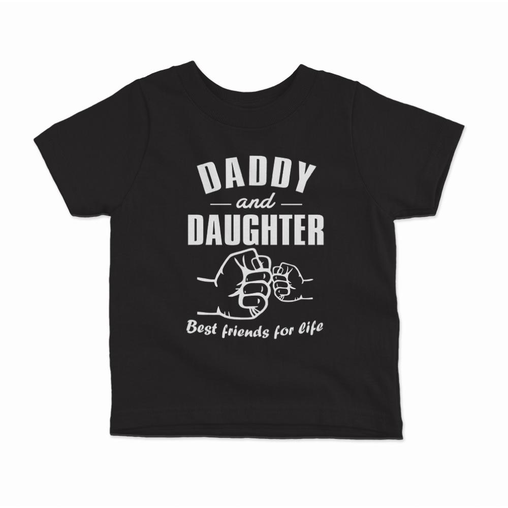 Μπεμπέ T-shirt  "Daddy & Daughter best Friends for Life"