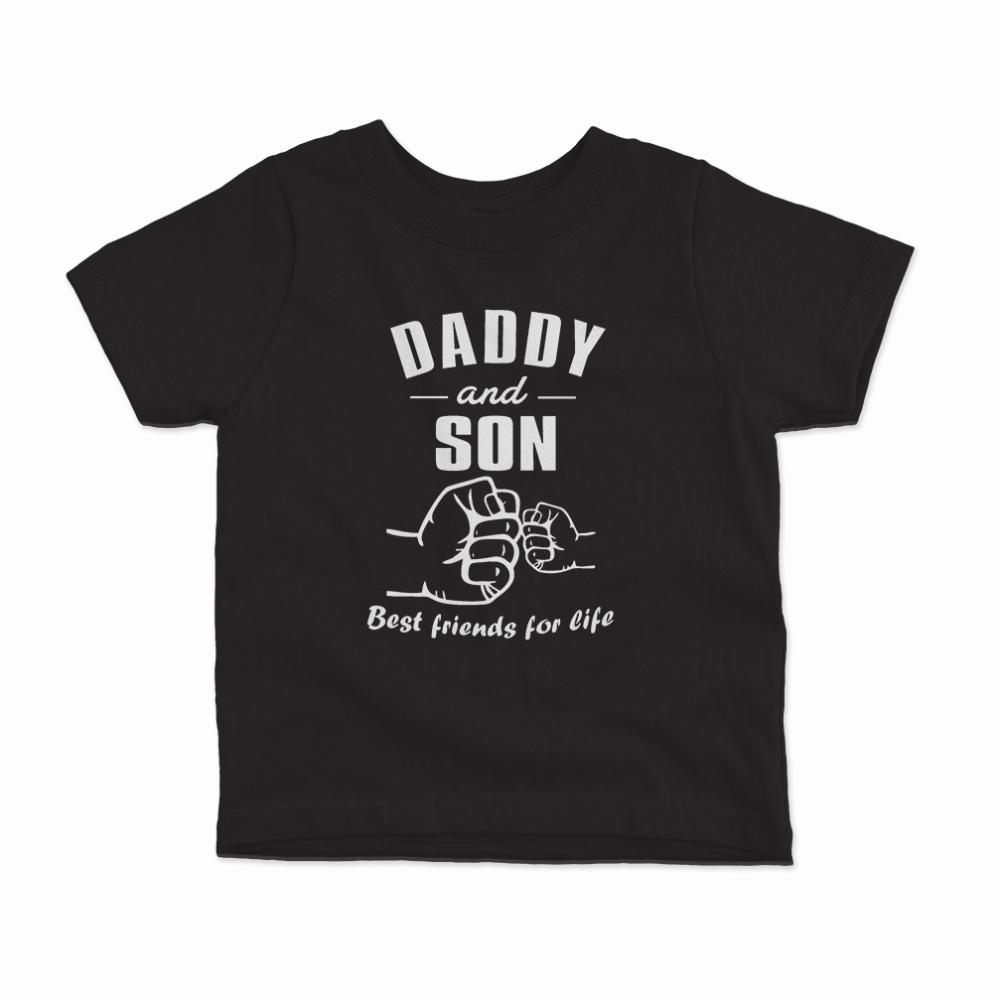 Μπεμπέ T-shirt  "Daddy & Son best Friends for Life"