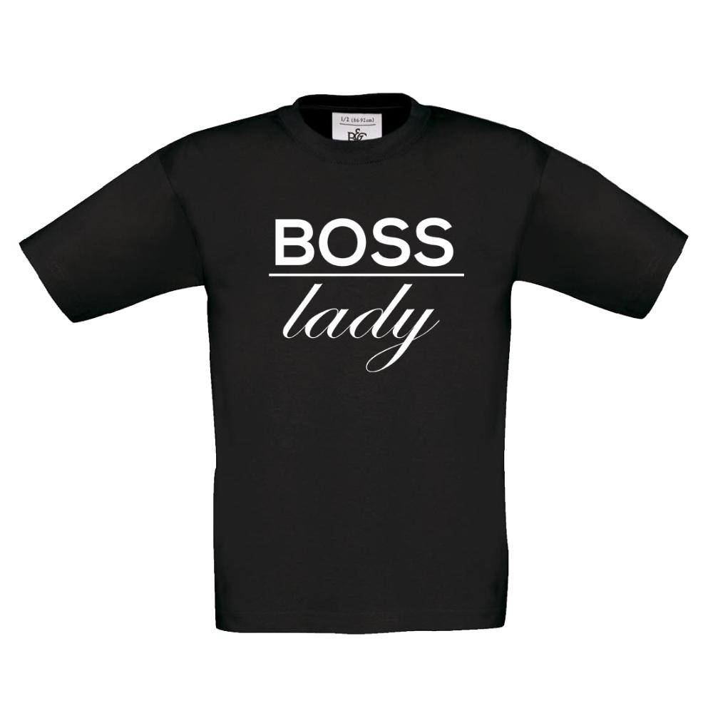 Παιδικό T-shirt "Boss Lady"