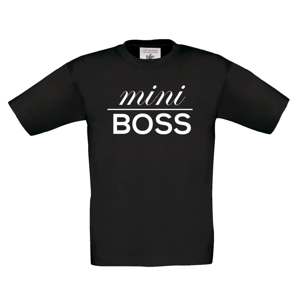 Kids T-shirt "Mini Boss"