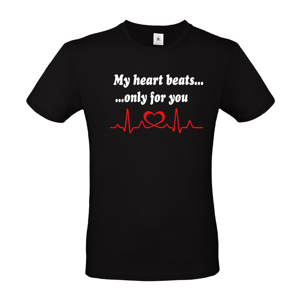  "My heart beats only for you" Γυναικείο T-shirt - 1