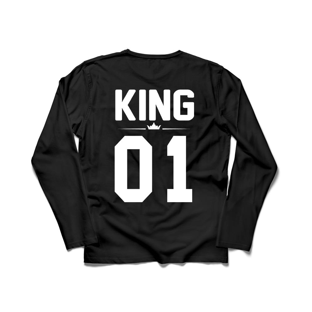  Μακρυμάνικο t-shirt "King 01" - 0