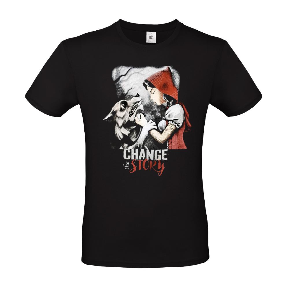 Man's T-shirt "Change the Story"