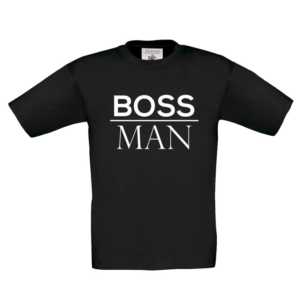 Παιδικό T-shirt "Boss Man"