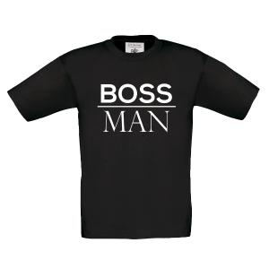 Kids T-shirt "Boss Man" - 2049