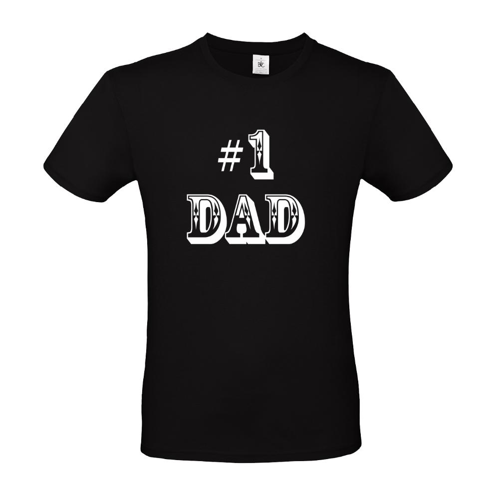 "#1 Dad " Men's T-shirt