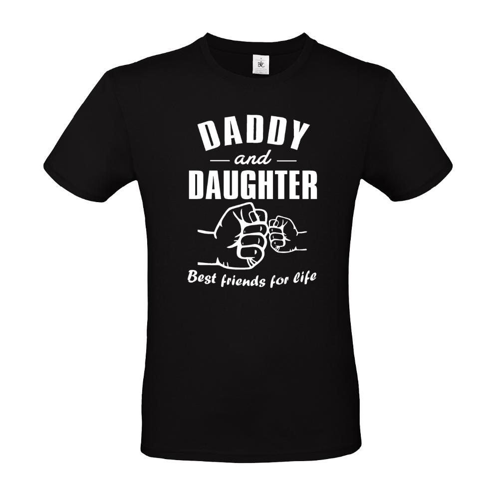 Ανδρικό T-shirt "Daddy & Daughter best Friends for Life"