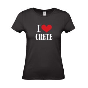 Woman's T-shirt "I Love Crete"  - 4681