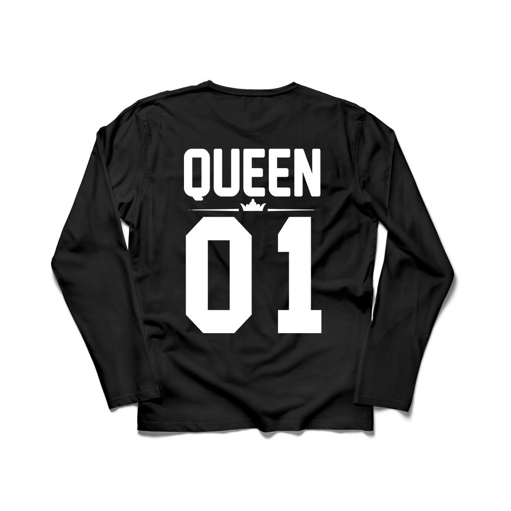  Long Sleeve t-shirt "Queen 01" - 0