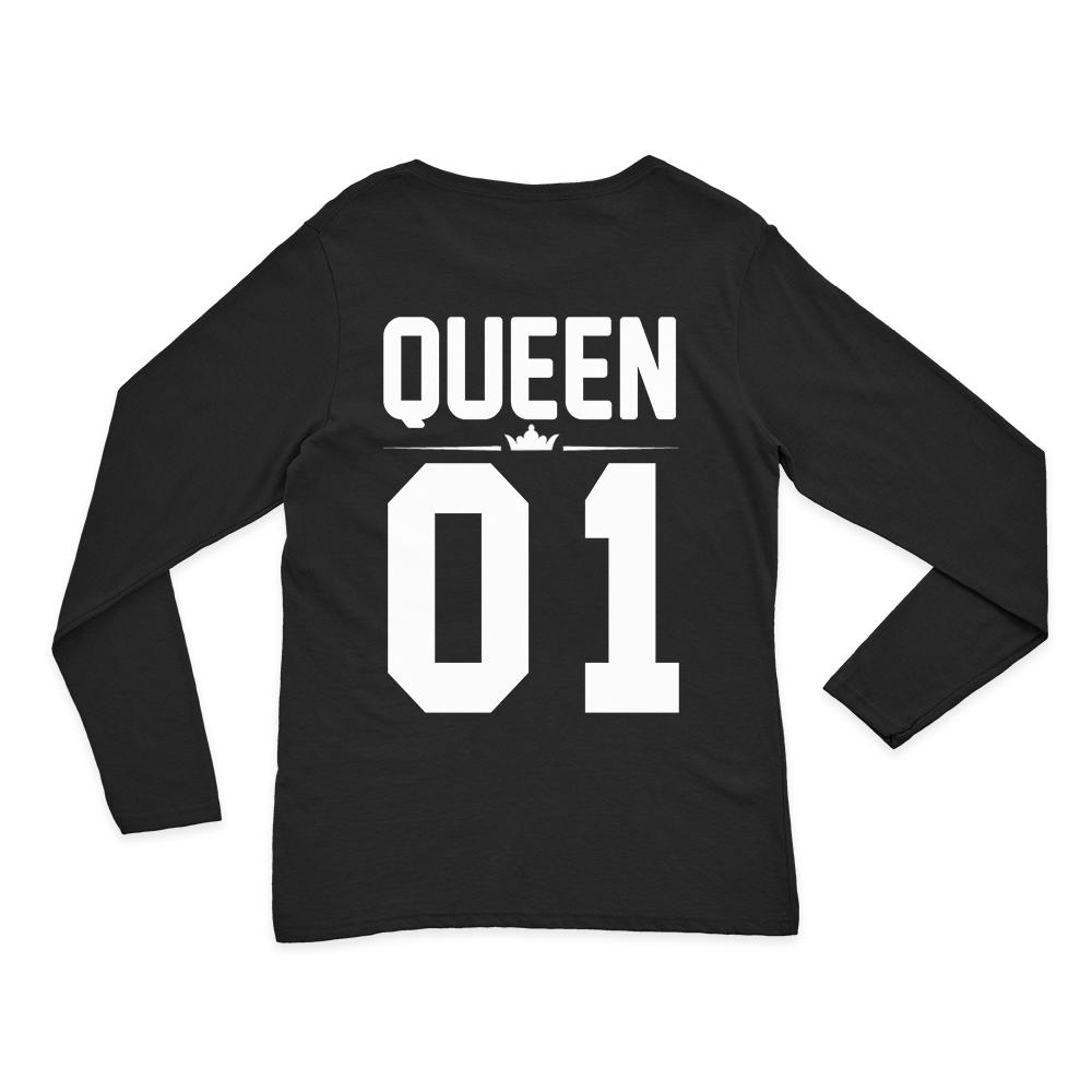  Μακρυμάνικο t-shirt "Queen 01" - 2