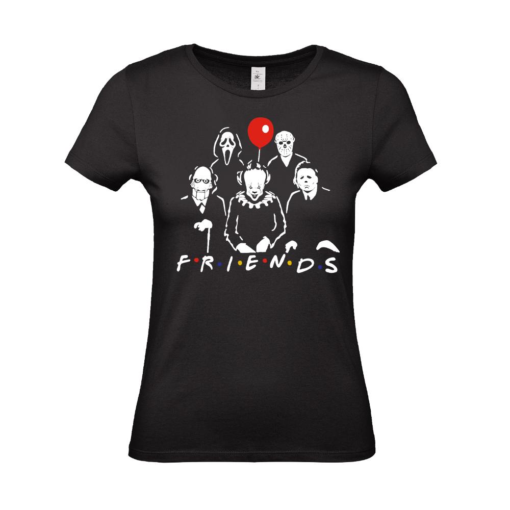 Γυναικείο T-shirt "Horror Friends"