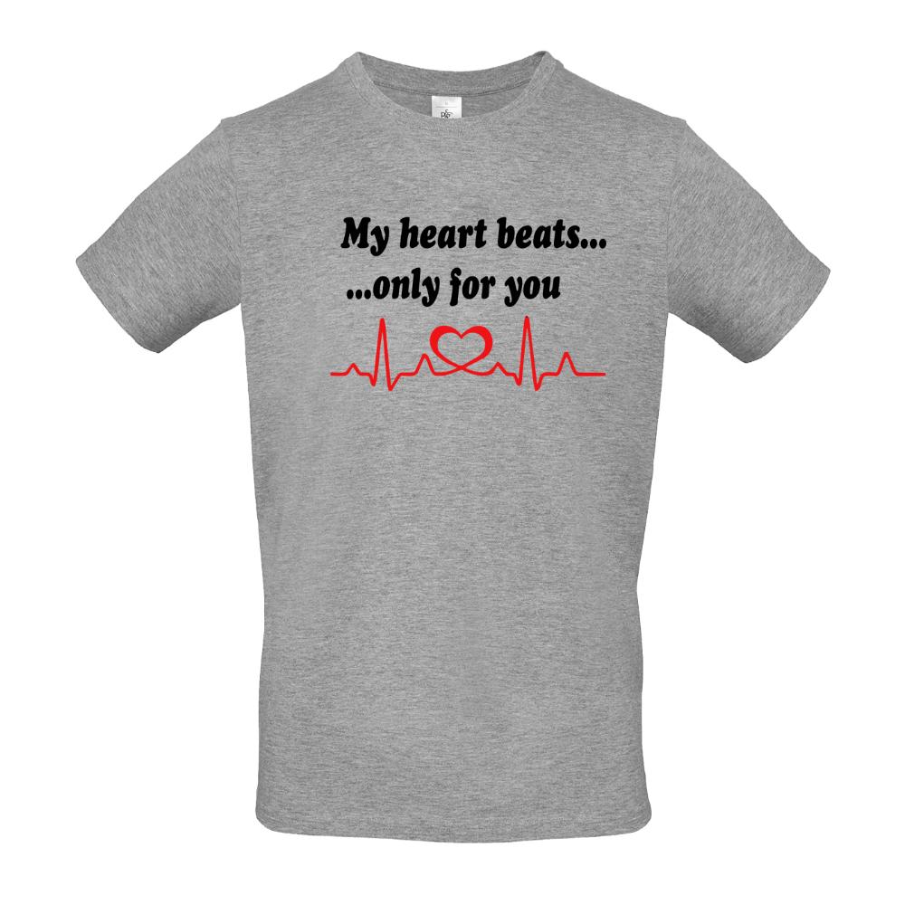  "My heart beats only for you" Γυναικείο T-shirt - 1