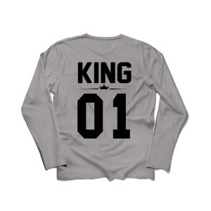  Μακρυμάνικο t-shirt "King 01" - 1586