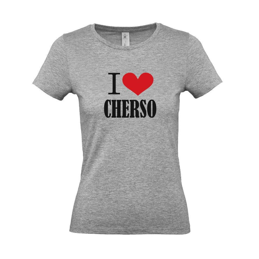 Woman's T-shirt "I Love Cherso" 