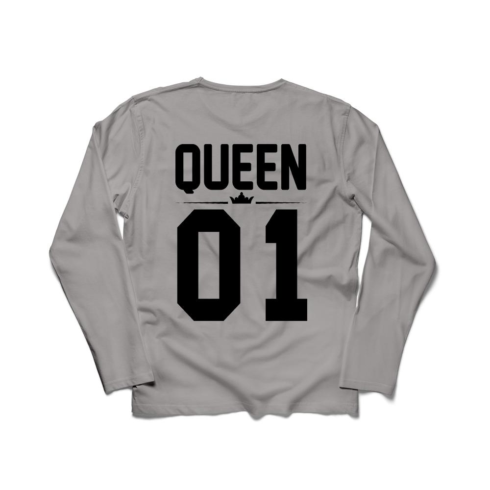  Long Sleeve t-shirt "Queen 01" - 0