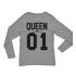  Μακρυμάνικο t-shirt "Queen 01" - 2