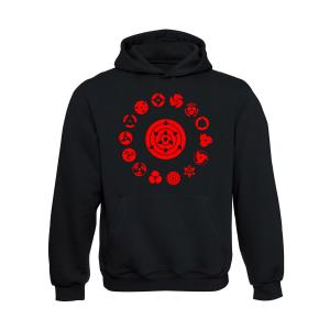  "Sharingan Eyes" Hooded  - 3045