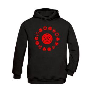  "Sharingan Eyes" Kids Hooded - 3057